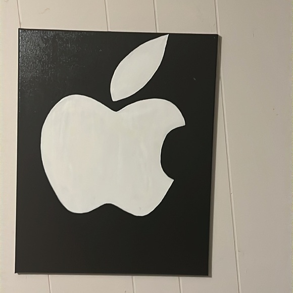 Apple logo painting art - Picture 3 of 4